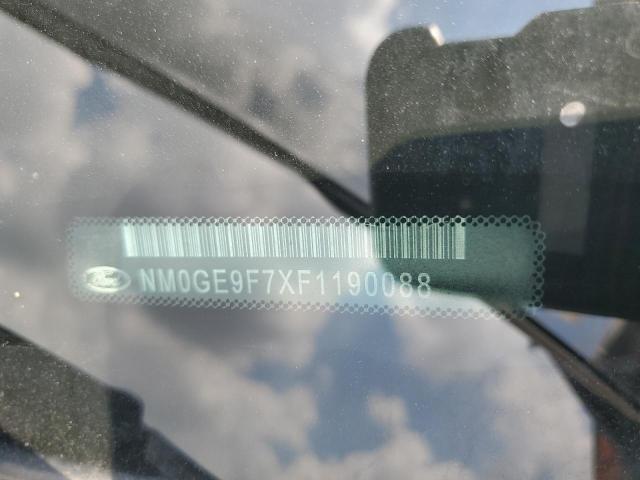 2015 Ford Transit Connect Xlt VIN: NM0GE9F7XF1190088 Lot: 58897174