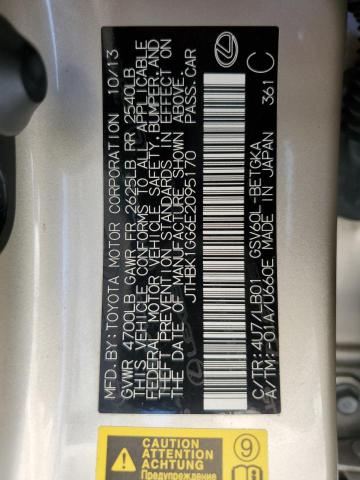 2014 Lexus Es 350 VIN: JTHBK1GG6E2095170 Lot: 58110784