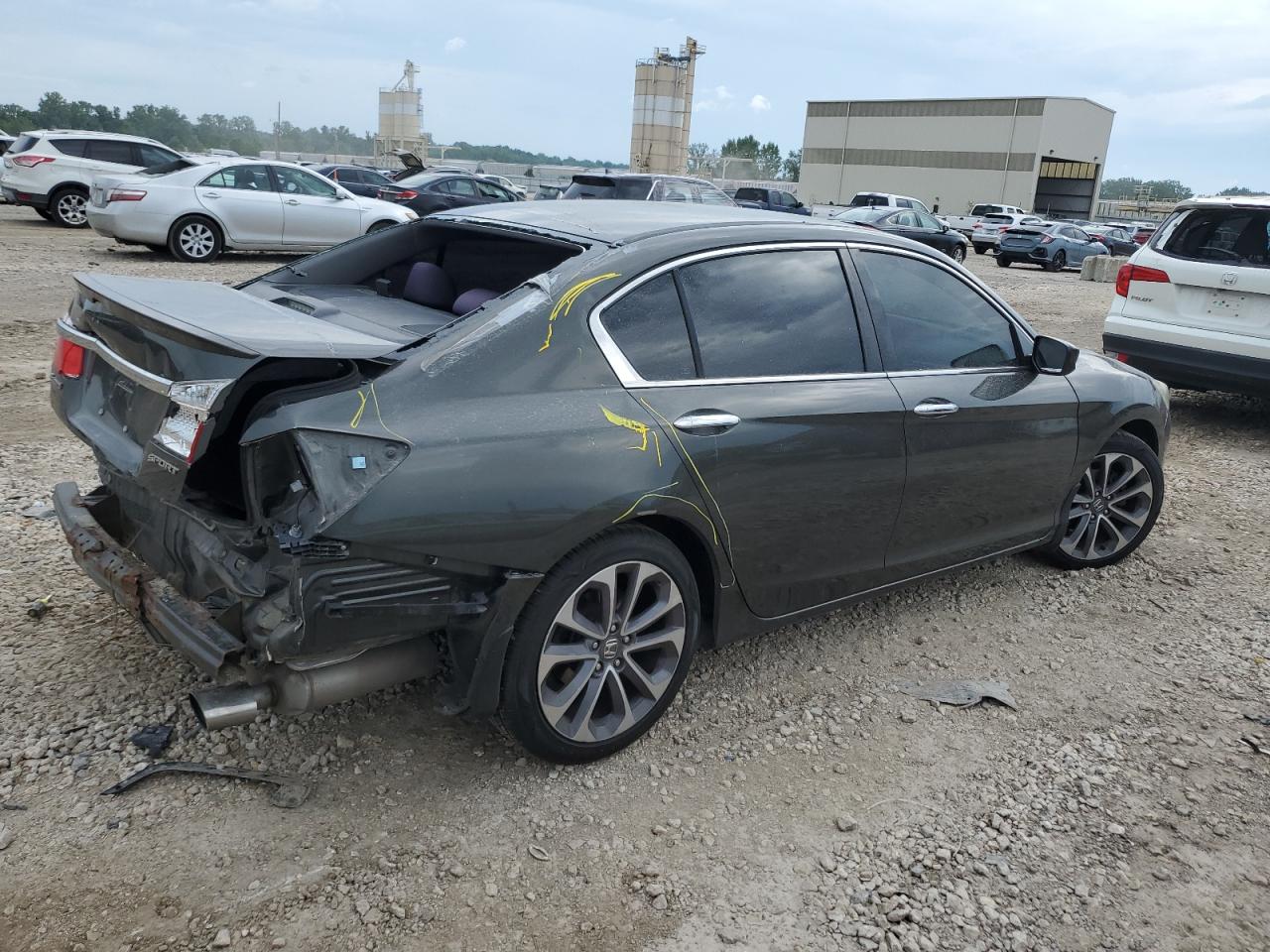 Lot #2843665594 2014 HONDA ACCORD SPO