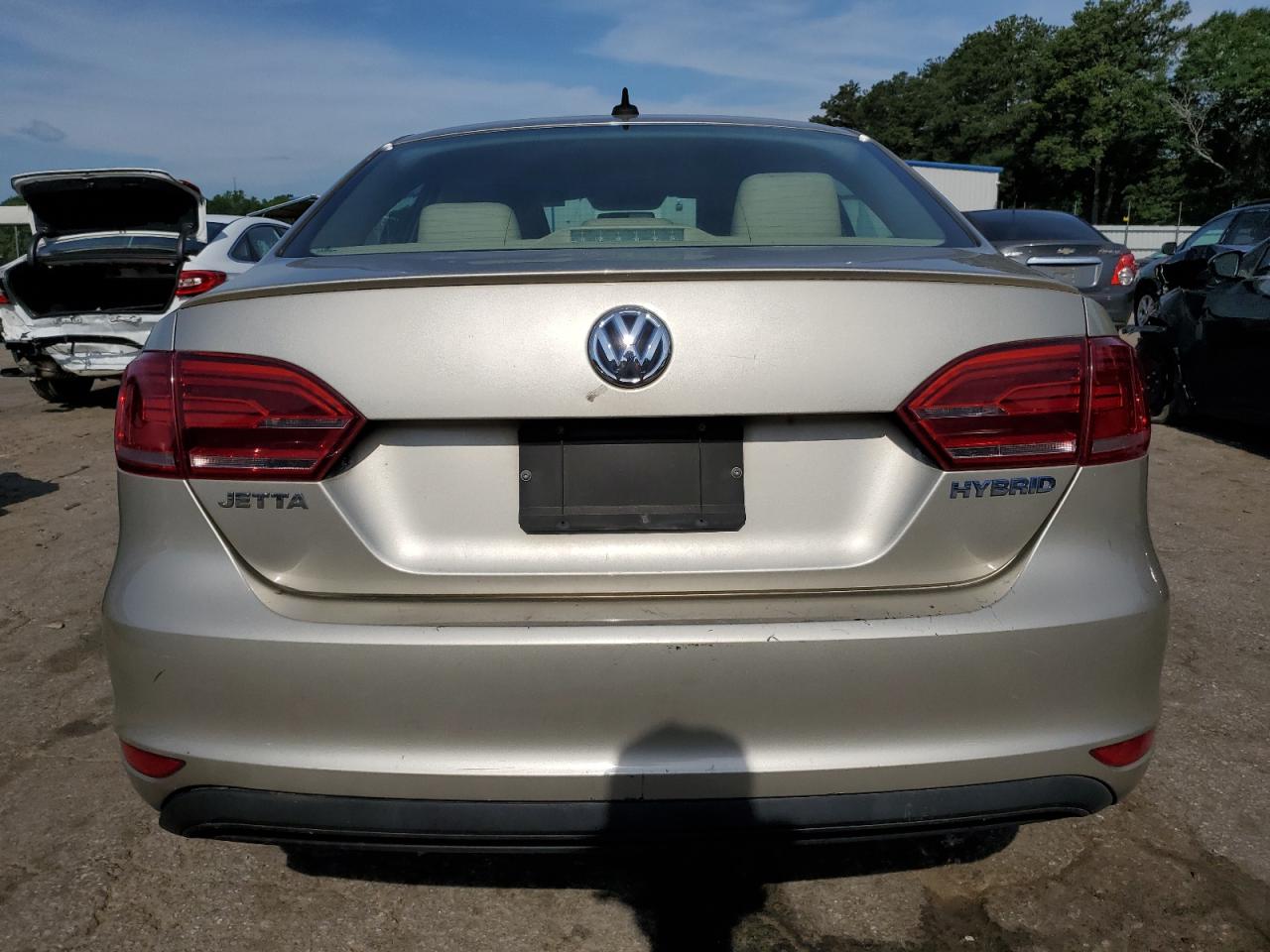 2013 Volkswagen Jetta Hybrid vin: 3VW637AJ6DM275731