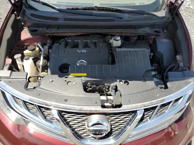 2012 Nissan Murano S VIN: JN8AZ1MW1CW216346 Lot: 58703584