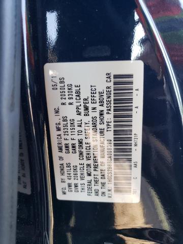 1HGCS2B88CA009390 2012 Honda Accord Exl