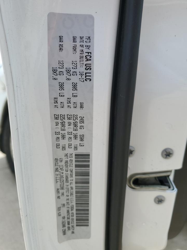 1C4PJMJX9JD572208 2018 Jeep Cherokee Overland