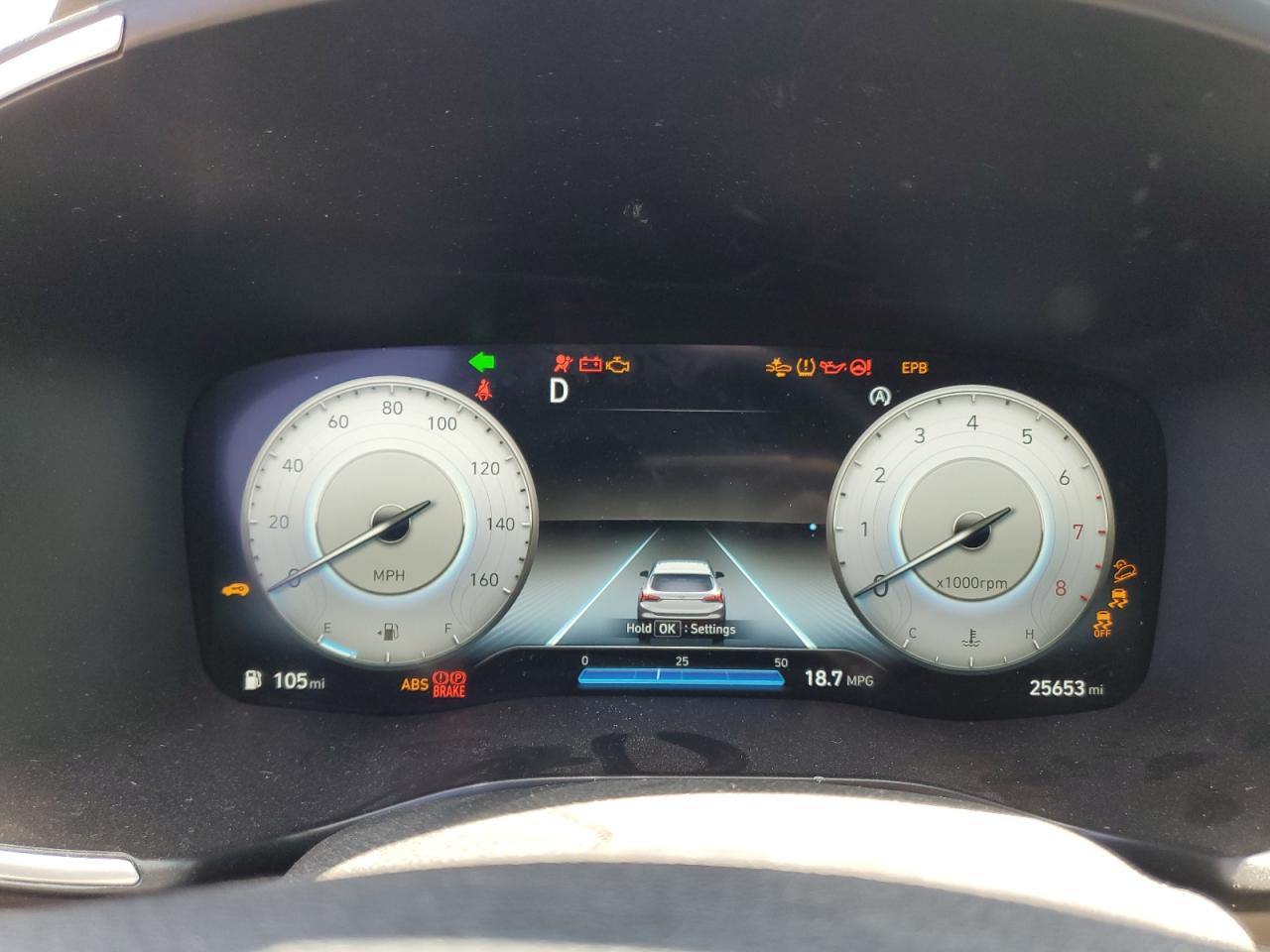 5NMS3DAJ9NH406509 2022 Hyundai Santa Fe Sel