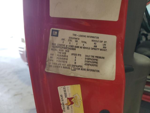 2002 Pontiac Grand Am Se1 VIN: 1G2NF52F82C240924 Lot: 60088854