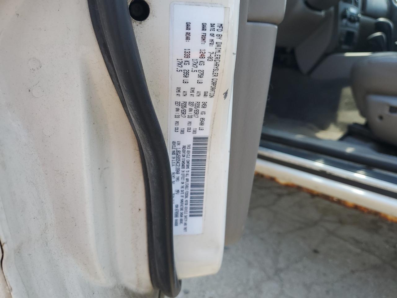 1J8GW58S54C219940 2004 Jeep Grand Cherokee Limited