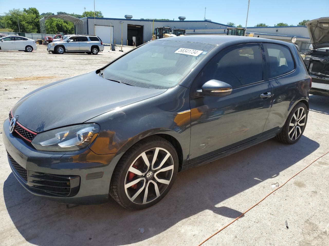 2012 Volkswagen Gti vin: WVWFV7AJ7CW252910