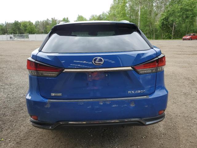 2022 Lexus Rx 450H F-Sport VIN: 2T2YGMDA0NC088971 Lot: 57840134