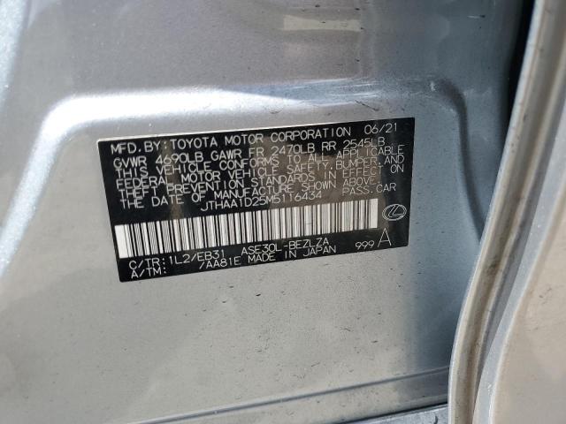 2021 Lexus Is 300 VIN: JTHAA1D25M5116434 Lot: 58747014