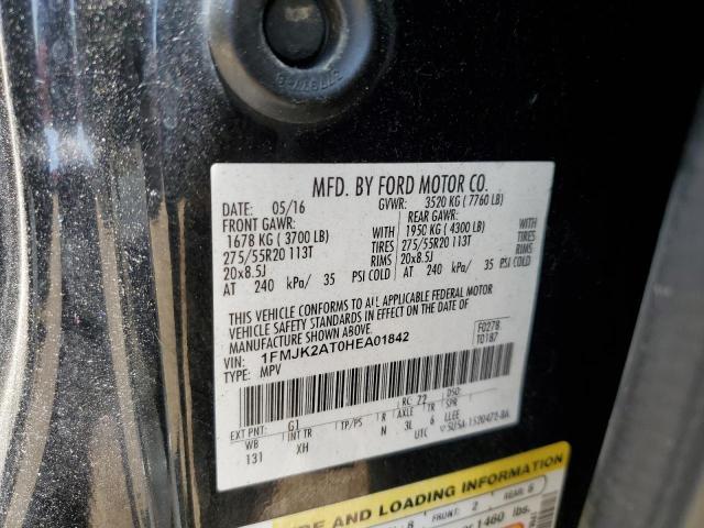 2017 FORD EXPEDITION - 1FMJK2AT0HEA01842