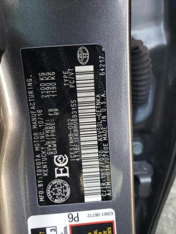 4T1BF1FK9HU693155 2017 TOYOTA CAMRY - Image 12