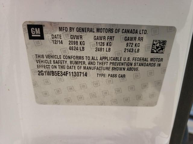 2015 CHEVROLET IMPALA LIM 2G1WB5E34F1130714
