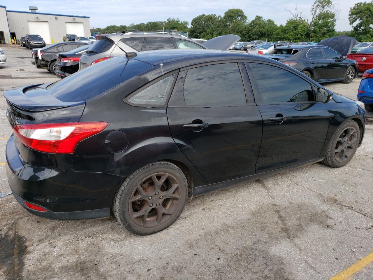 2014 Ford Focus Se vin: 1FADP3F2XEL314712