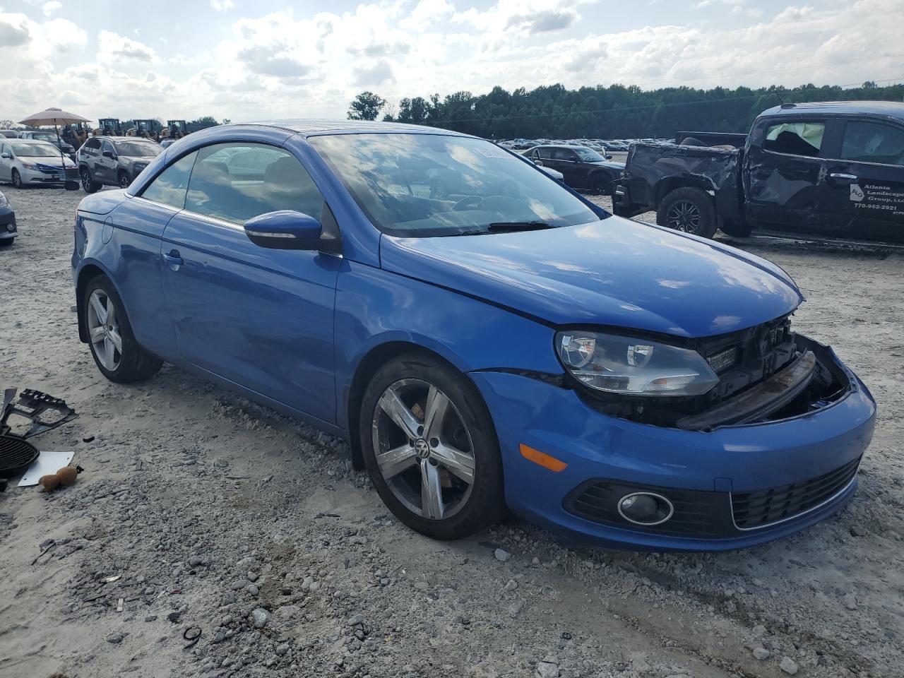 WVWFW7AH4CV015520 2012 Volkswagen Eos Lux