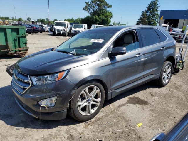 2016 Ford Edge Titanium VIN: 2FMPK4K9XGBB61598 Lot: 58973314