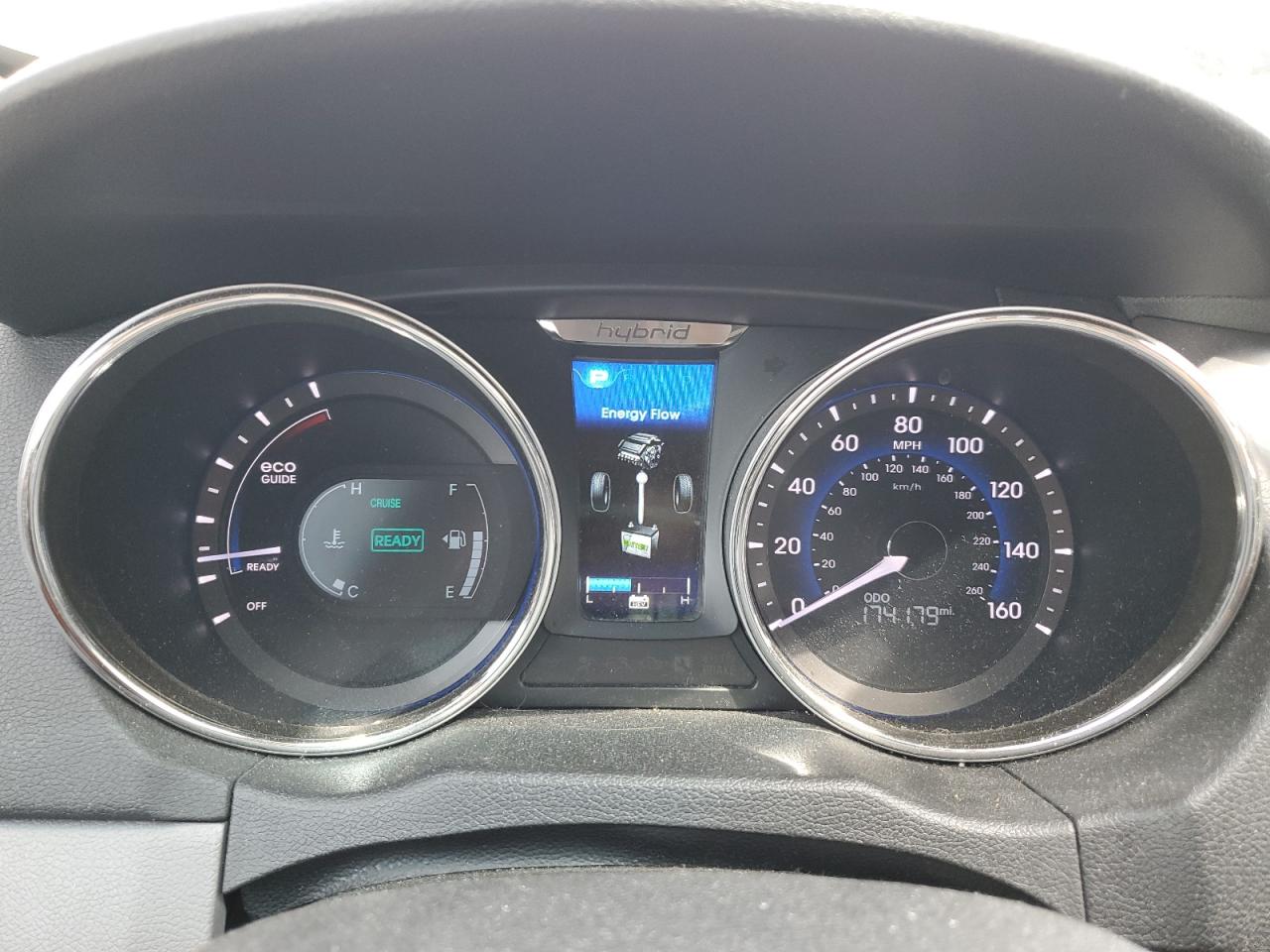 KMHEC4A46DA082916 2013 Hyundai Sonata Hybrid