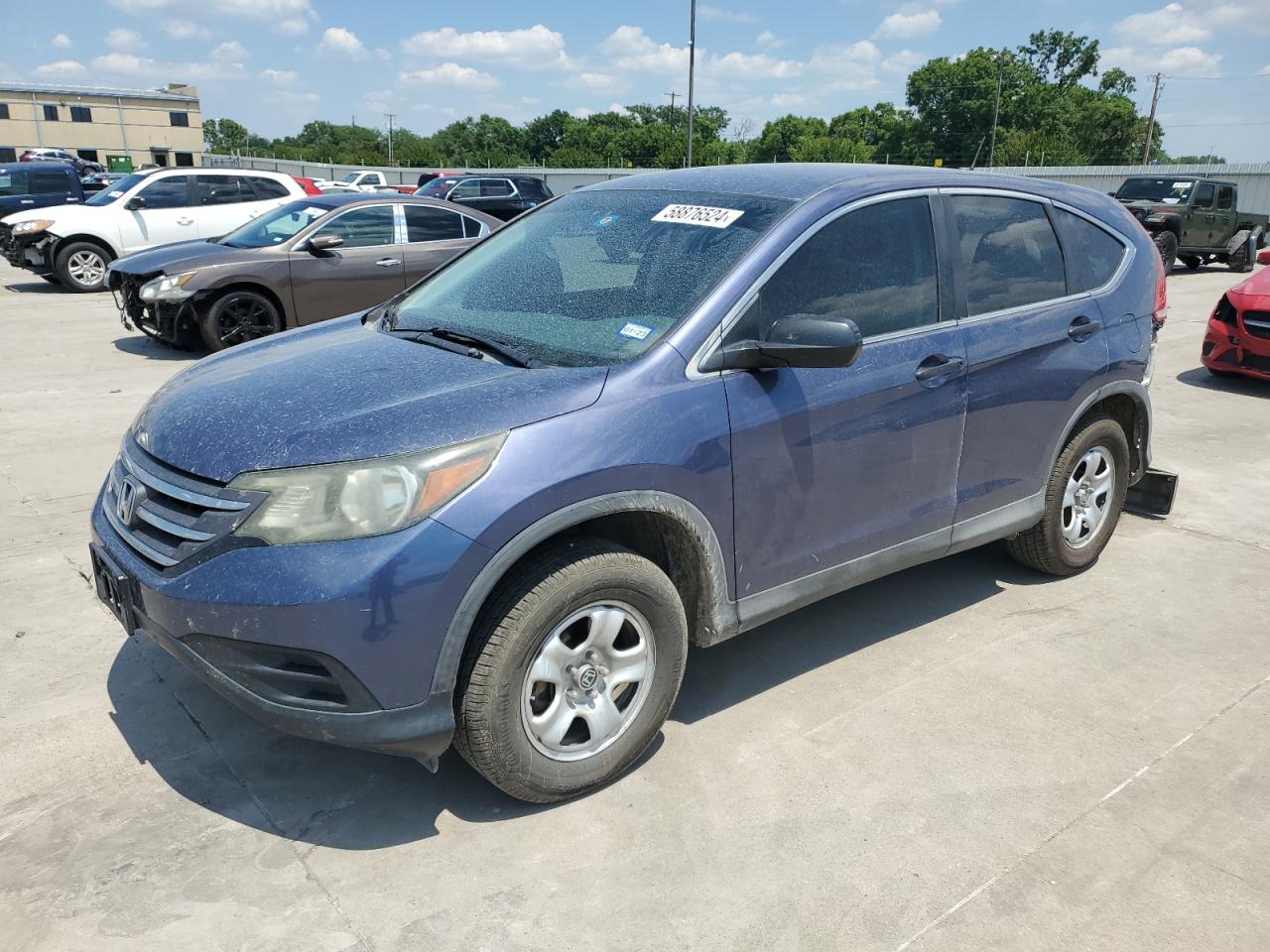 2HKRM4H35DH654163 2013 Honda Cr-V Lx