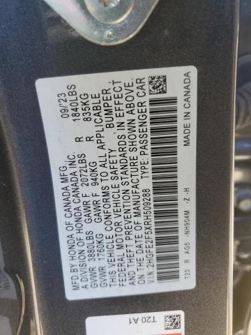 2024 HONDA CIVIC SPOR - 2HGFE2F5XRH509288