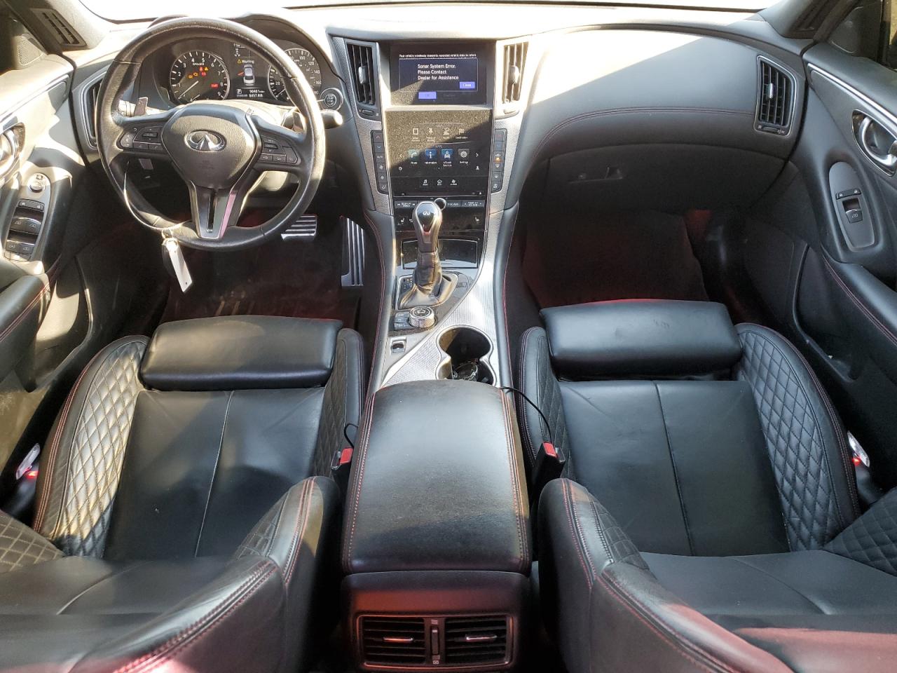 JN1FV7AP0JM460109 2018 Infiniti Q50 Red Sport 400
