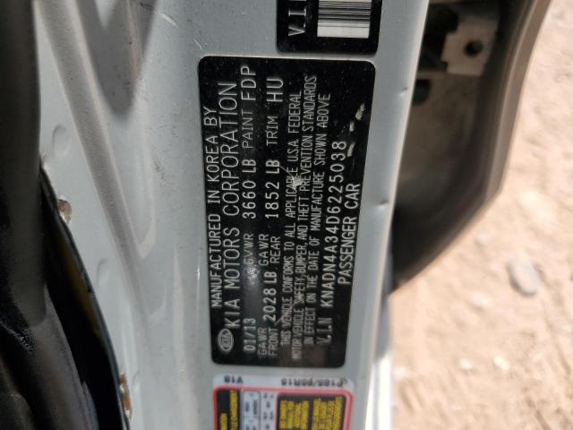 VIN KNADN4A34D6225038 2013 KIA Rio, EX no.12