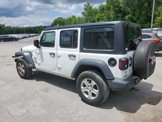 JEEP WRANGLER U 2018 white  gas 1C4HJXDG0JW233973 photo #3