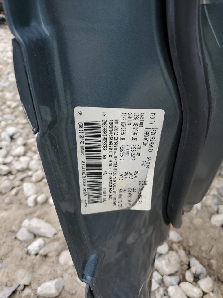 2A8GF68X17R299363 2007 Chrysler Pacifica Touring