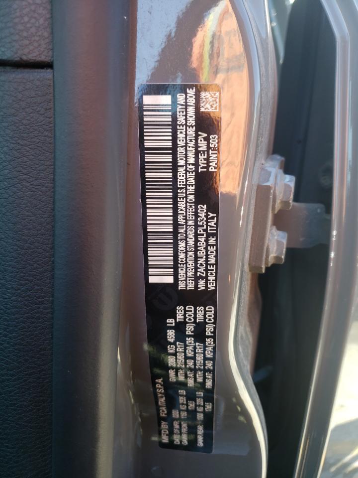 ZACNJBAB4LPL53402 2020 Jeep Renegade Sport