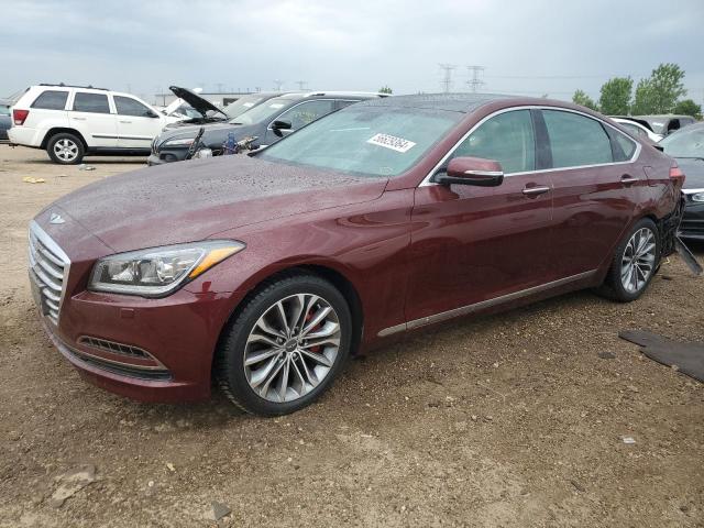 2015 Hyundai Genesis 3.8L VIN: KMHGN4JEXFU087758 Lot: 56629364