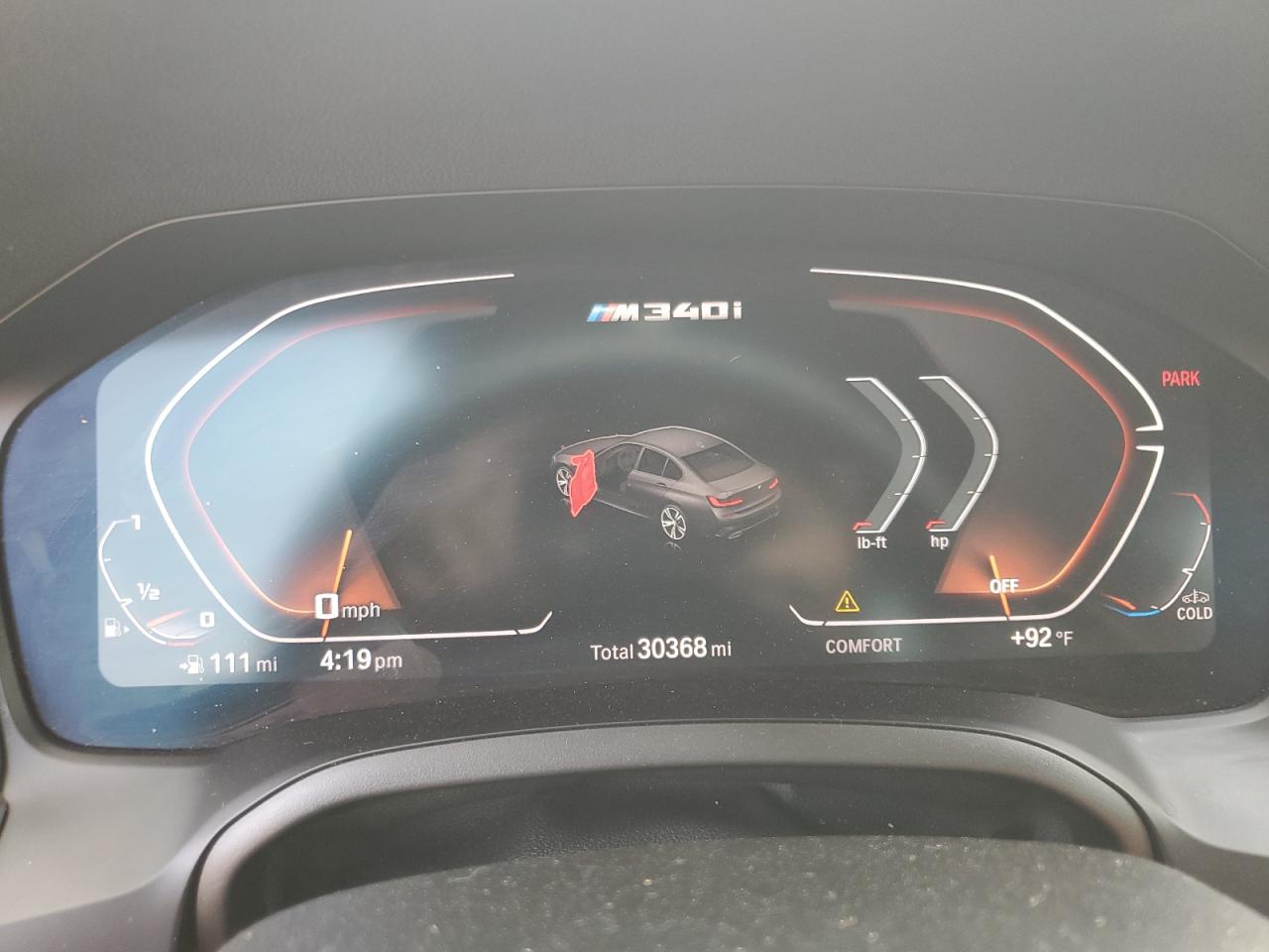 3MW5U7J09N8C52583 2022 BMW M340I