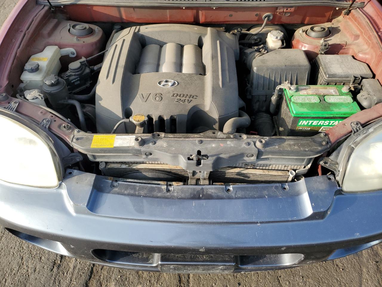 KM8SC73D33U376692 2003 Hyundai Santa Fe Gls