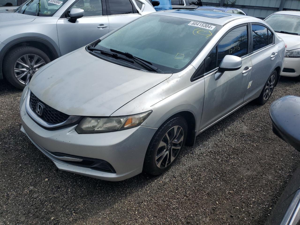 19XFB2F86DE062626 2013 Honda Civic Ex