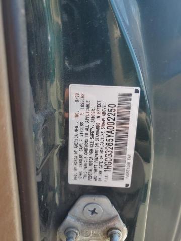 2000 Honda Accord Lx VIN: 1HGCG3265YA002250 Lot: 59754784