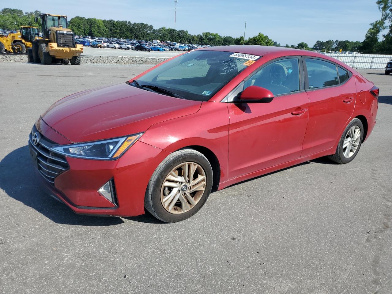 2020 Hyundai Elantra Sel vin: KMHD84LF7LU905006