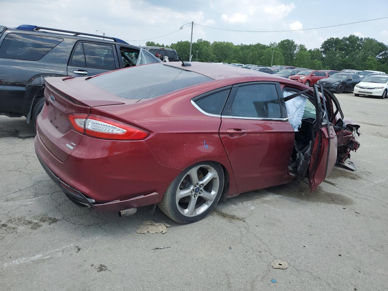 2013 Ford Fusion Se vin: 3FA6P0H94DR377242