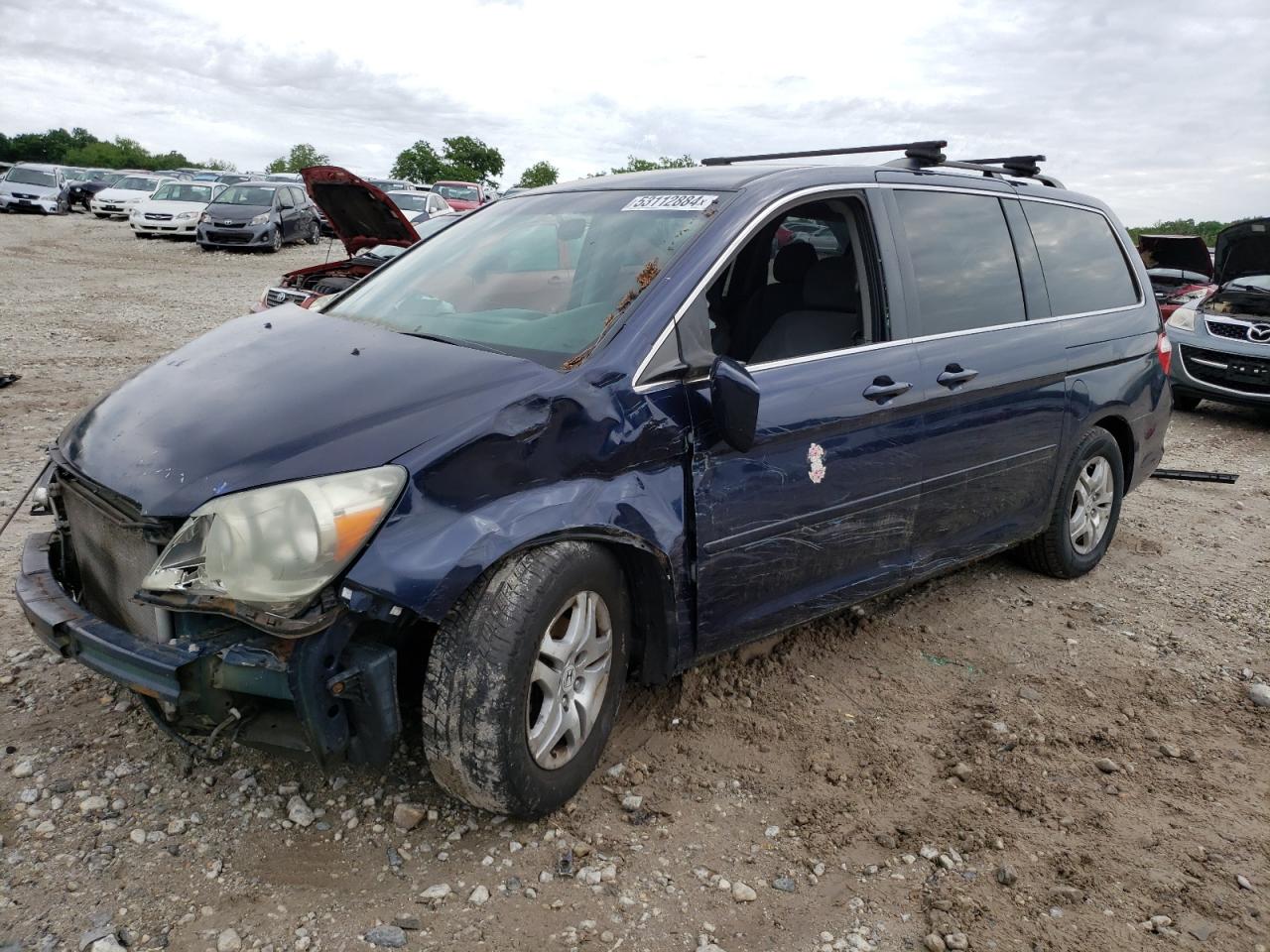 5FNRL38477B098057 2007 Honda Odyssey Ex