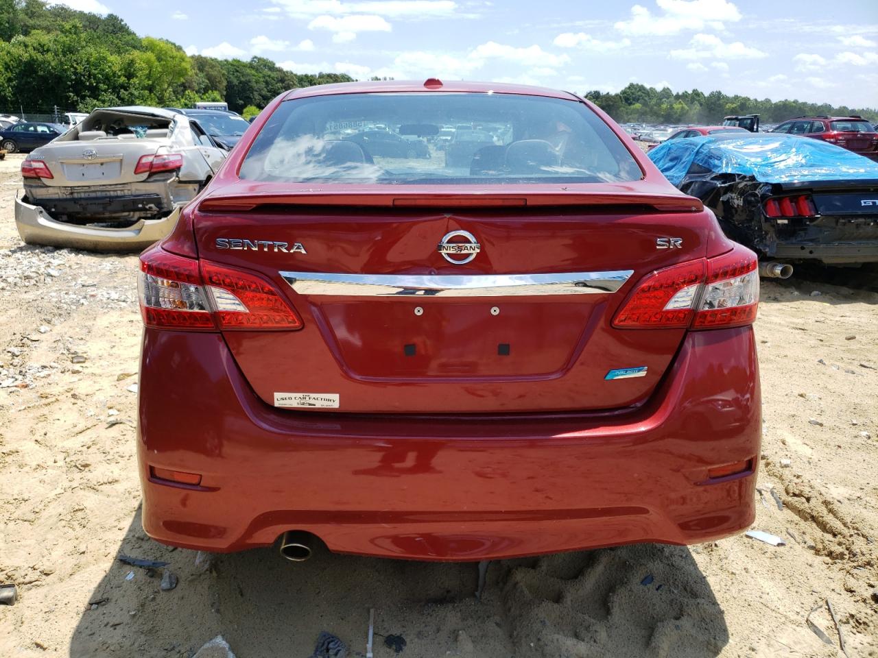 3N1AB7AP1EL608755 2014 Nissan Sentra S