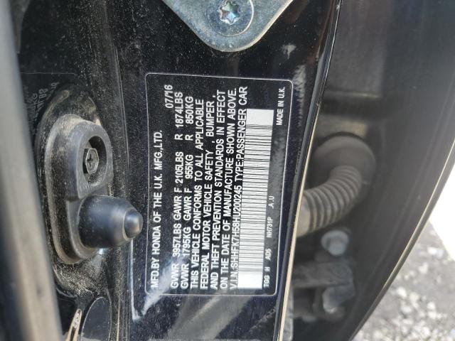 SHHFK7H58HU200245 2017 HONDA CIVIC - Image 12