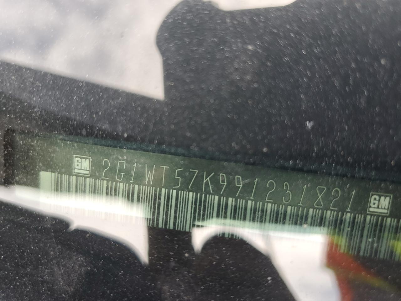 2G1WT57K991231821 2009 Chevrolet Impala 1Lt