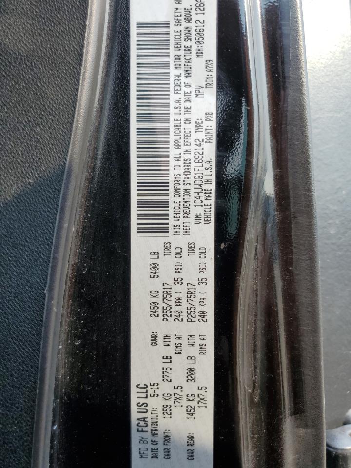 1C4HJWDG1FL692142 2015 Jeep Wrangler Unlimited Sport