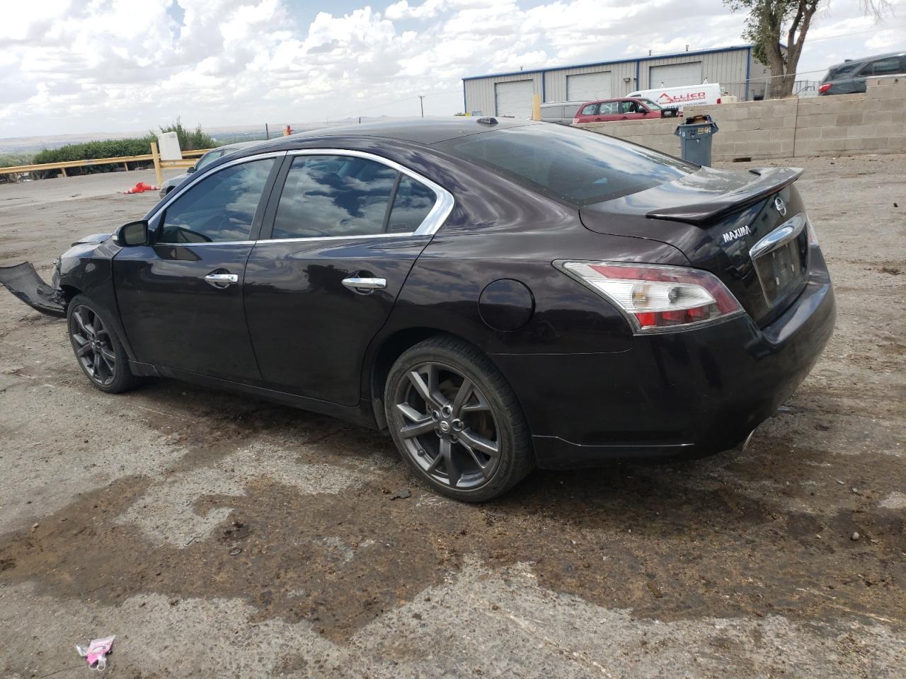 2013 Nissan Maxima S vin: 1N4AA5AP9DC801160