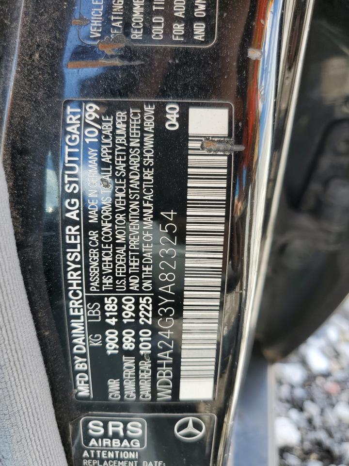 WDBHA24G3YA823254 2000 Mercedes-Benz C 230