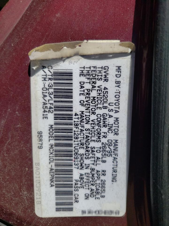 4T1BF12B1TU069137 1996 Toyota Avalon Xl