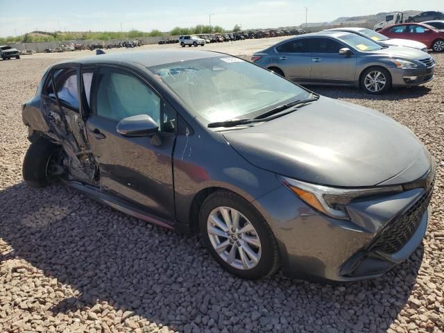 Vin: jtnd4mbe0p3203237, lot: 57643424, toyota corolla se 20234