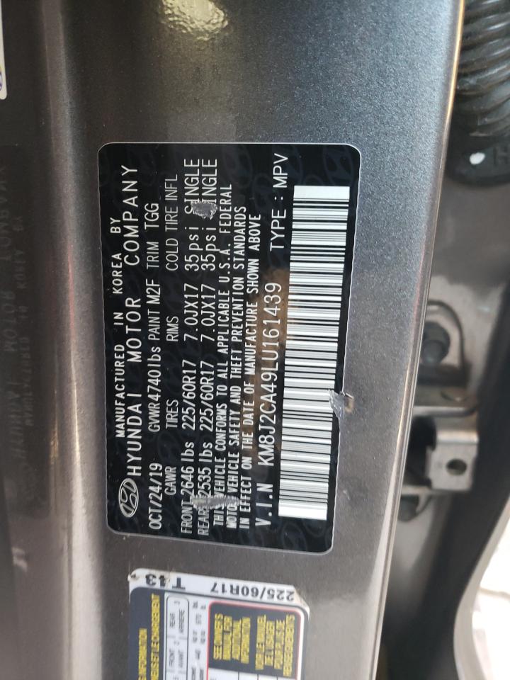 KM8J2CA49LU161439 2020 Hyundai Tucson Se