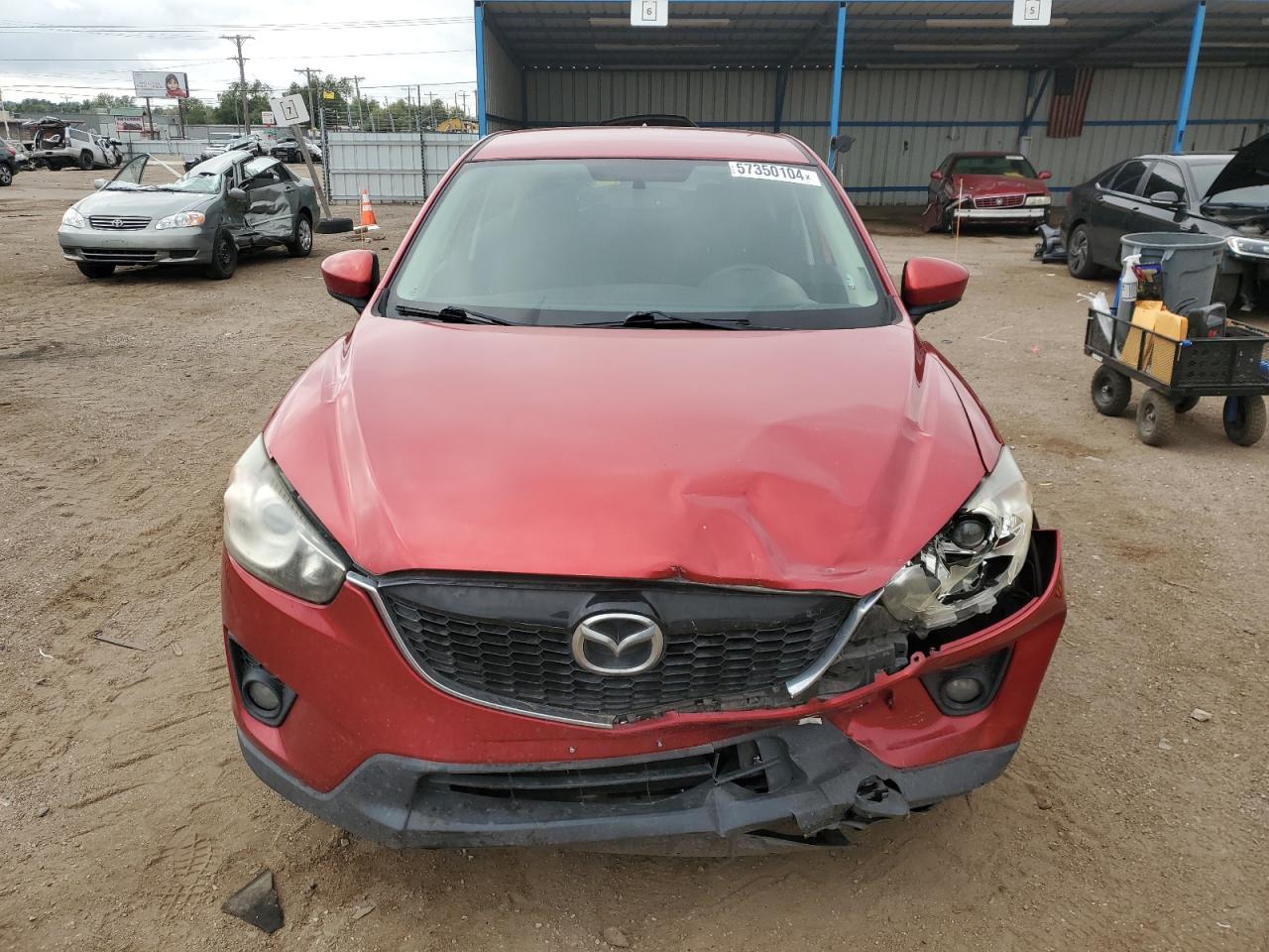 JM3KE2CY8E0308538 2014 Mazda Cx-5 Touring