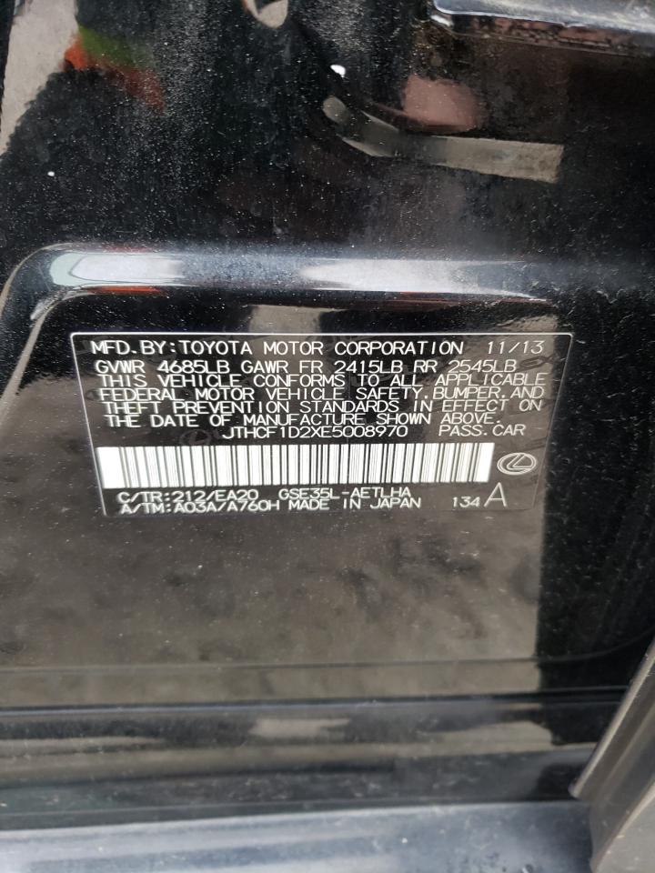 JTHCF1D2XE5008970 2014 Lexus Is 250