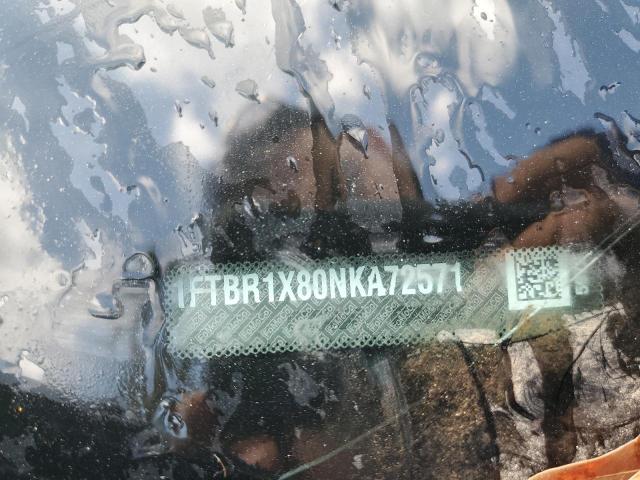 2022 Ford Transit T-250 VIN: 1FTBR1X80NKA72571 Lot: 56831714