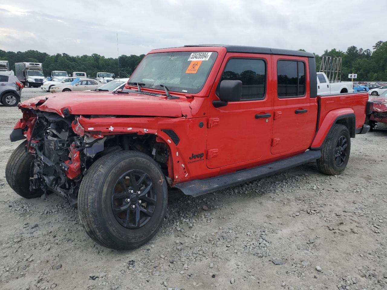 2022 Jeep Gladiator Sport vin: 1C6HJTAG9NL151087