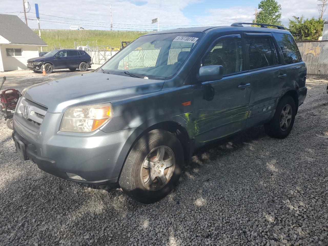 2HKYF18637H508606 2007 Honda Pilot Exl