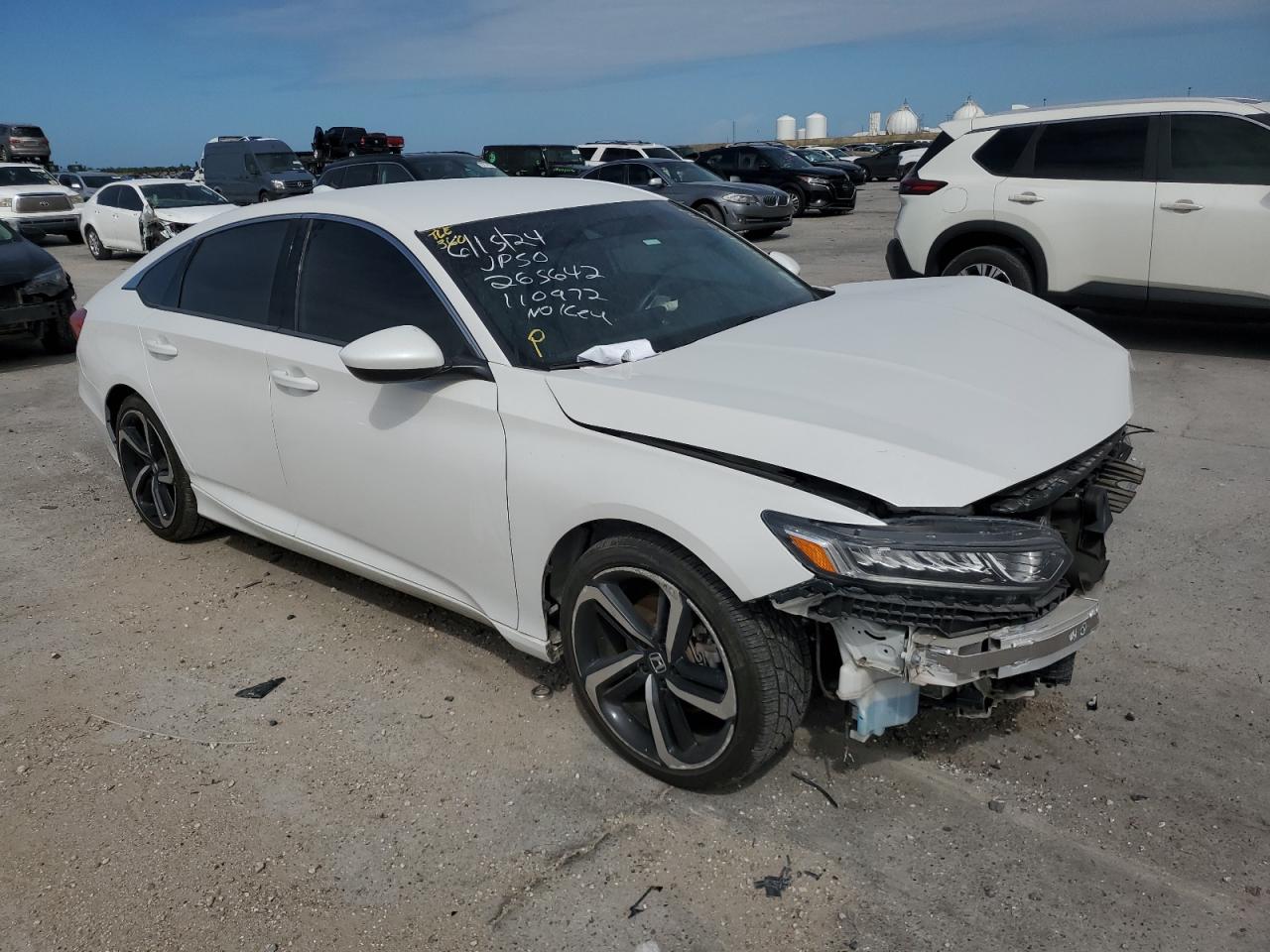 2019 Honda Accord Sport vin: 1HGCV1F30KA110972